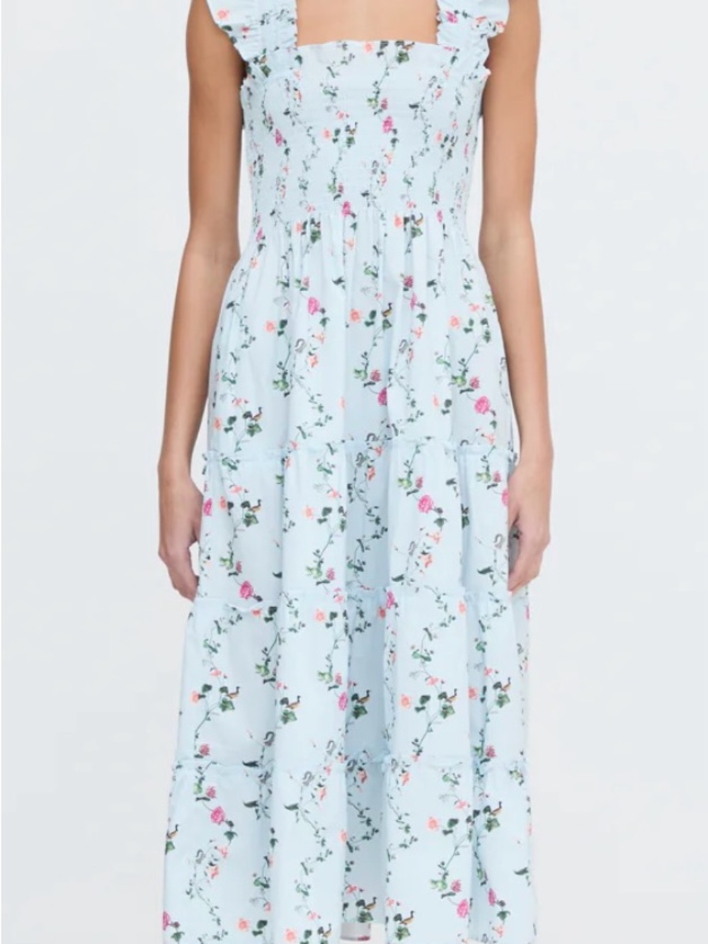 Ellie Nap Dress in Pond Floral
